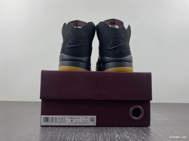 Maniere Jordan Ma Air Black 5 A x FD1330-001 0805